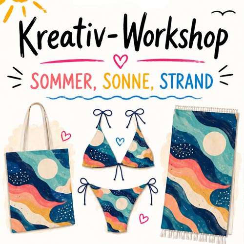 Workshop-Thema: Sommer, Sonne, Strand